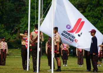 11 Ribu Pramuka dari Seluruh Daerah Ikuti Jambore Nasional di Cibubur