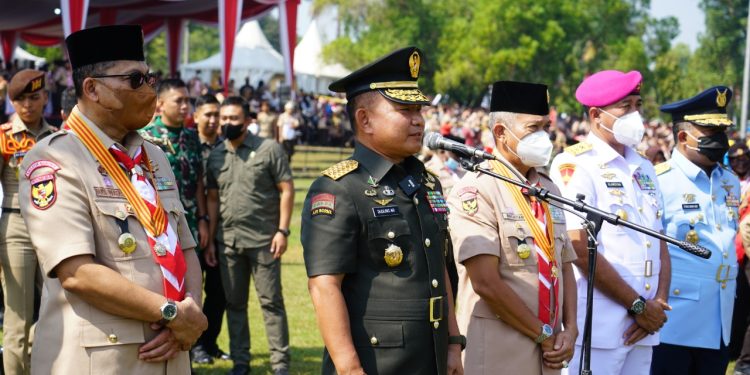 KSAD Jenderal Dudung: Peserta Jambore Nasional Pramuka adalah Tunas Harapan Bangsa