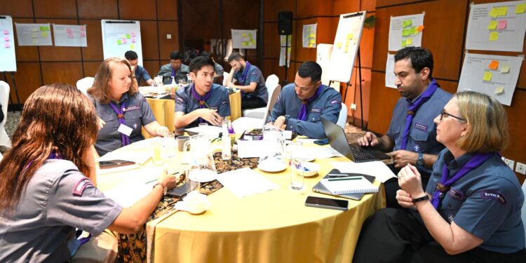 Kwartir Nasional Gerakan Pramuka Tuan Rumah Pertemuan Perdana Komite Kepramukaan Dunia