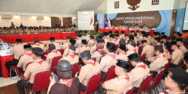 Pembukaan Rapat Kerja Nasional Kwartir Nasional Gerakan Pramuka Tahun 2025