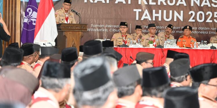 Pembukaan Rapat Kerja Nasional Kwartir Nasional Gerakan Pramuka Tahun 2025