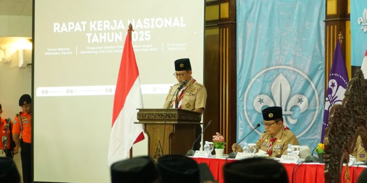 Pembukaan Rapat Kerja Nasional Kwartir Nasional Gerakan Pramuka Tahun 2025
